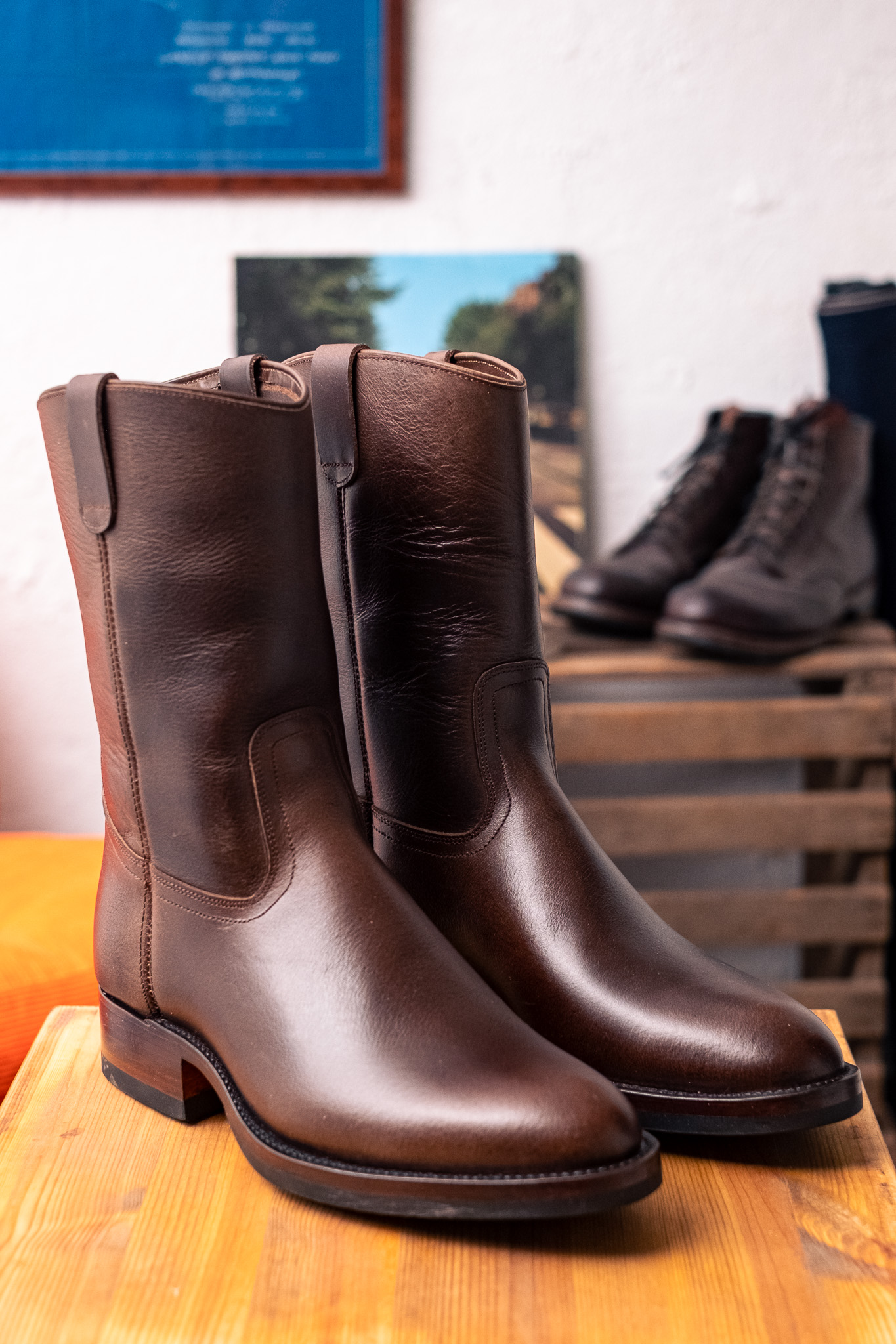 Unmarked - Lechuguera Boots Dark Brown