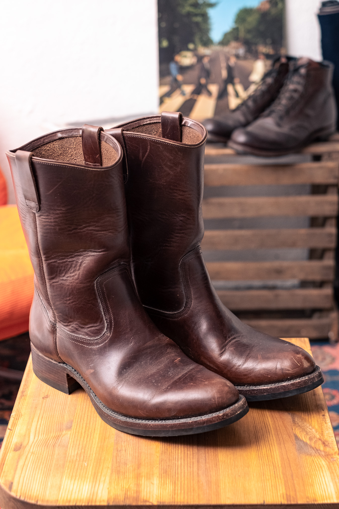Unmarked - Lechuguera Boots Dark Brown - 11