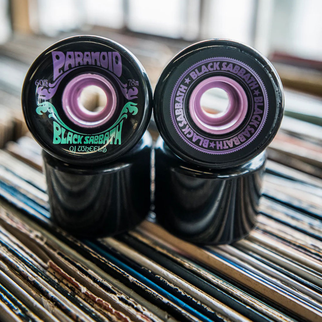 OJ Wheels Skateboardhjul - Black Sabbath Paranoid 78A 60mm - 3