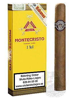 montecristo no.4  Ask 3 st Cigarrer