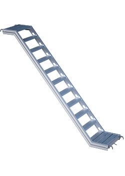 Trappa 2,57 x 2,0 x 0,90m O-Support Aluminium