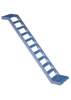 Trappa 3,07 x 2,0 x 0,62m U-Support Aluminium