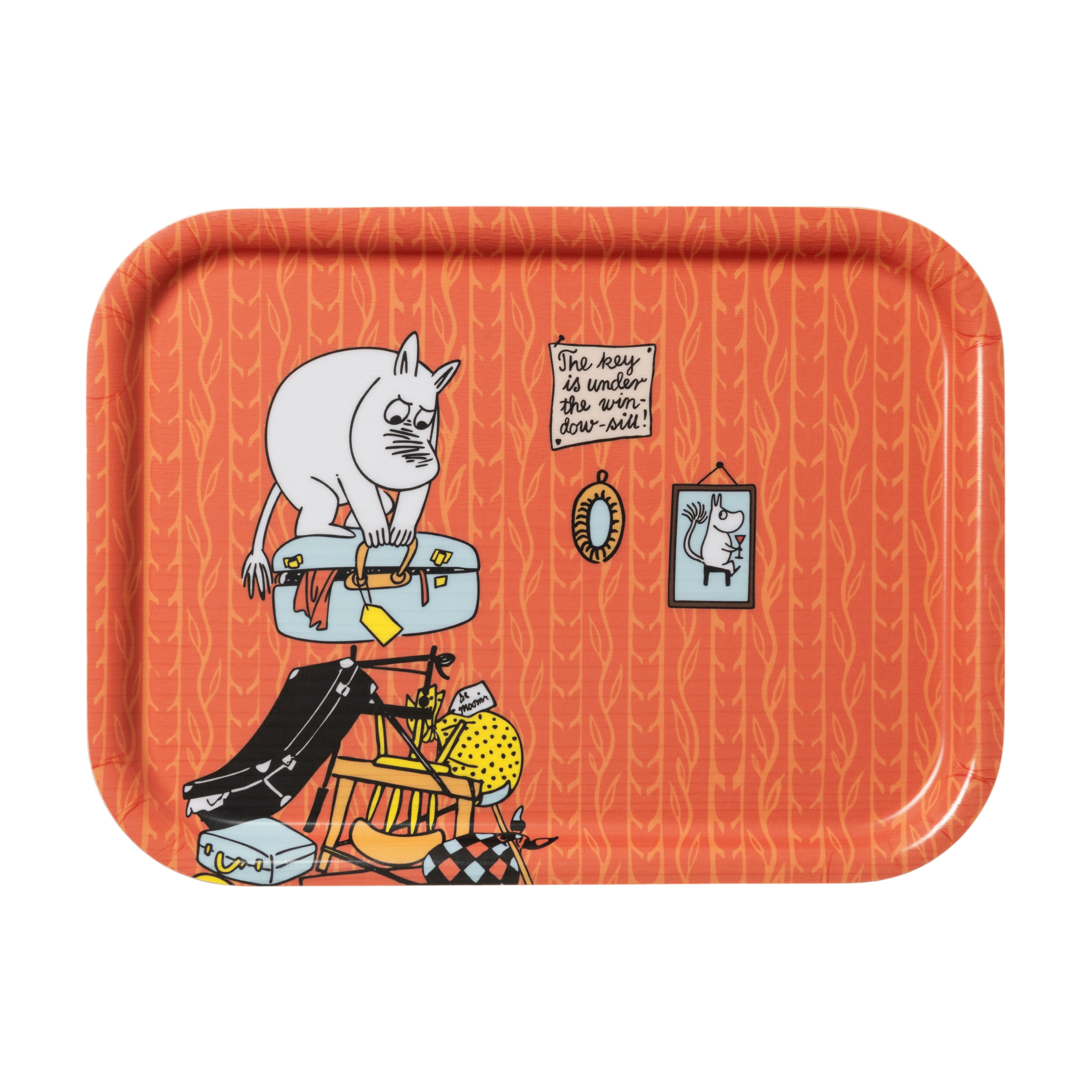 Moomin Tray 27x20 cm - Ready for vacation