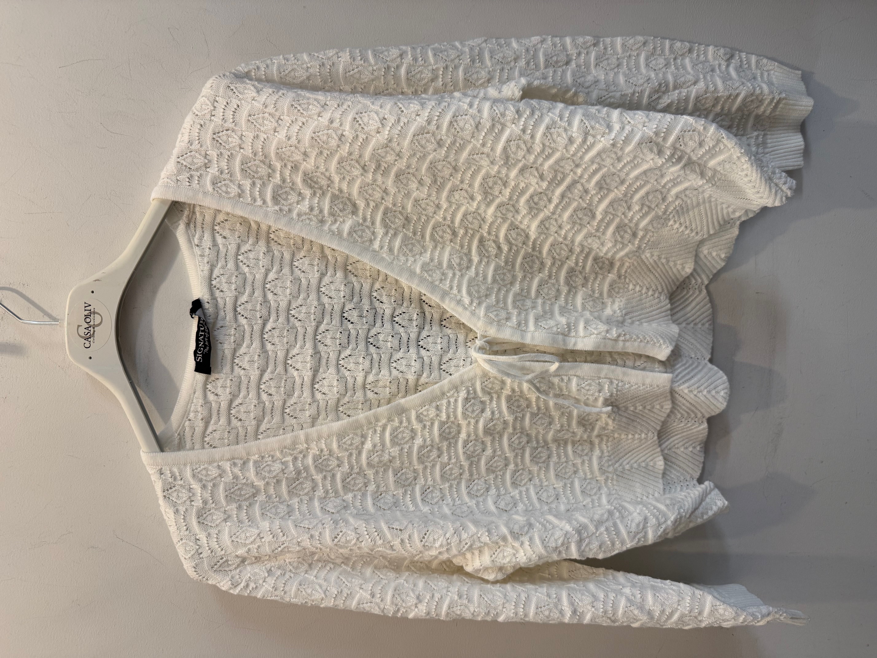 Cardigan Knyt - Offwhite - Signature