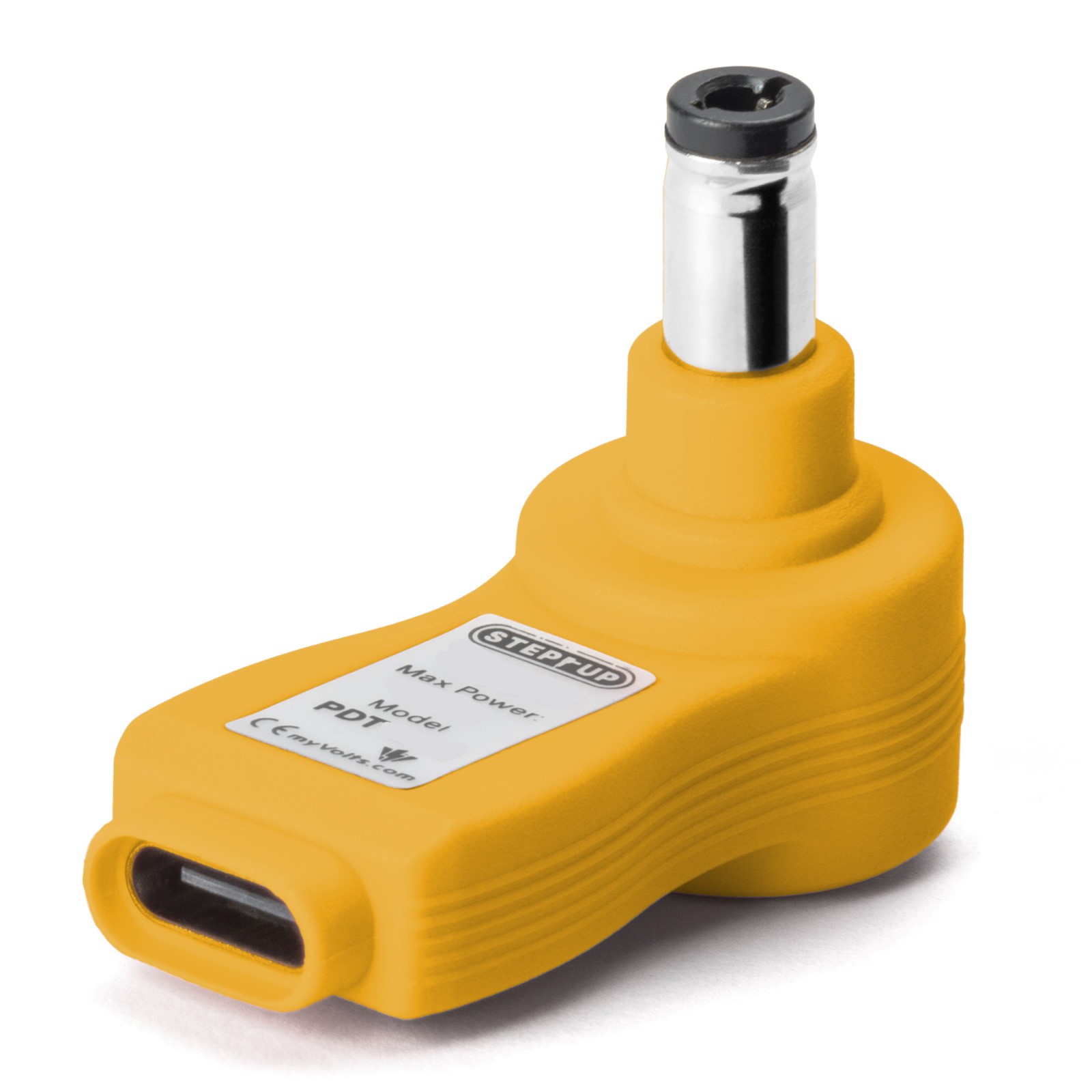 myVolts USB-C PD Step Up Tip, 12V c-ve 2.1mm/2.5mm - 2
