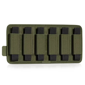 Savior Equipment Pistol Mag Holder w/ Hook Backing - 6-slot - OD Green