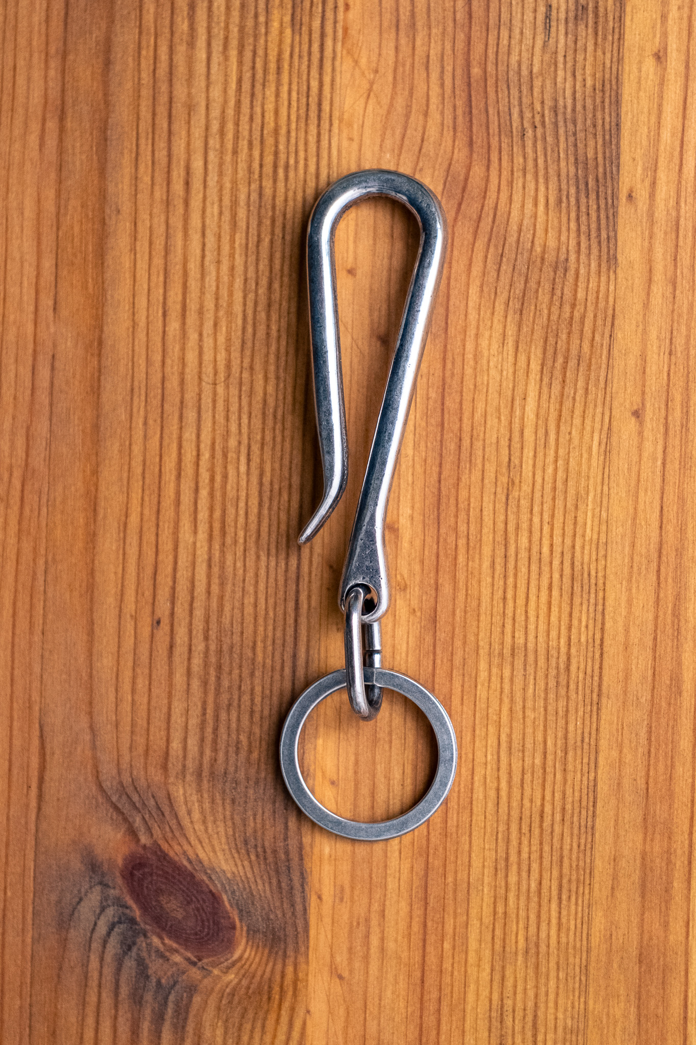 Kobashi Studio - BR725 Sandcasted Key Hook Silver Plating
