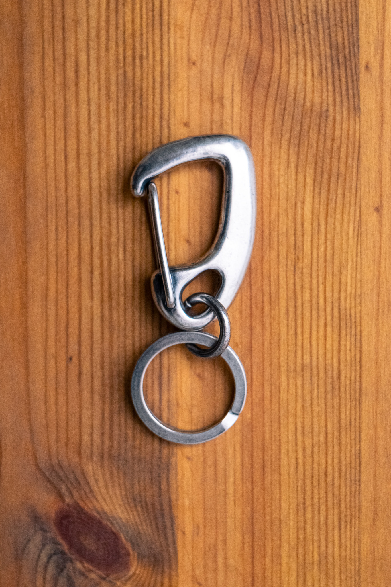 Kobashi Studio - BR320 Sandcasted Key Snap Silver Plating