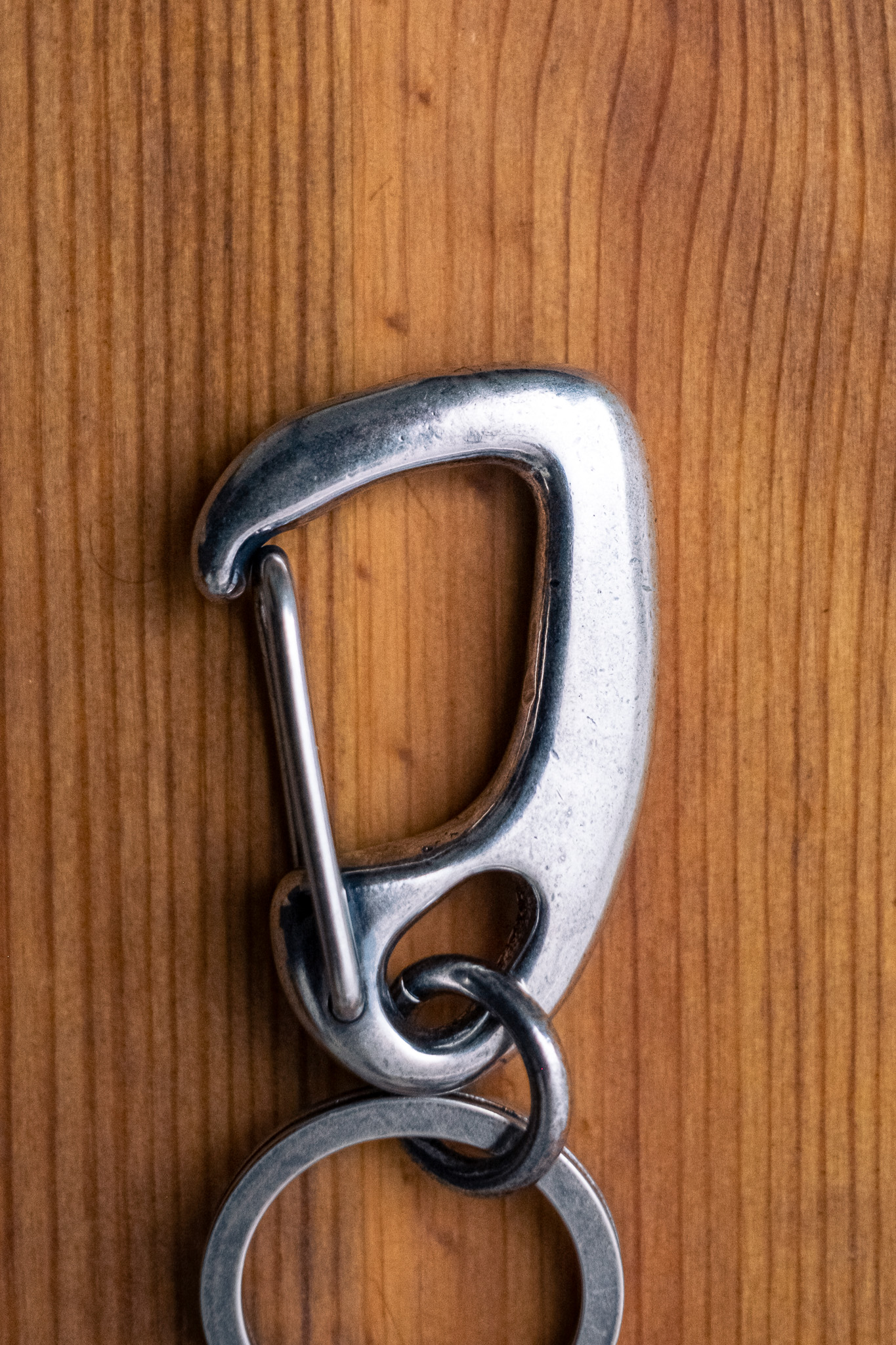 Kobashi Studio - BR320 Sandcasted Key Snap Silver Plating - 2