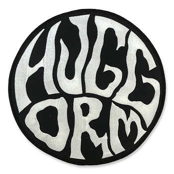 HUGGORM - BACKPATCH, LOGO