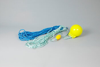 Linset Med Blåsa, 42m, Signalgul