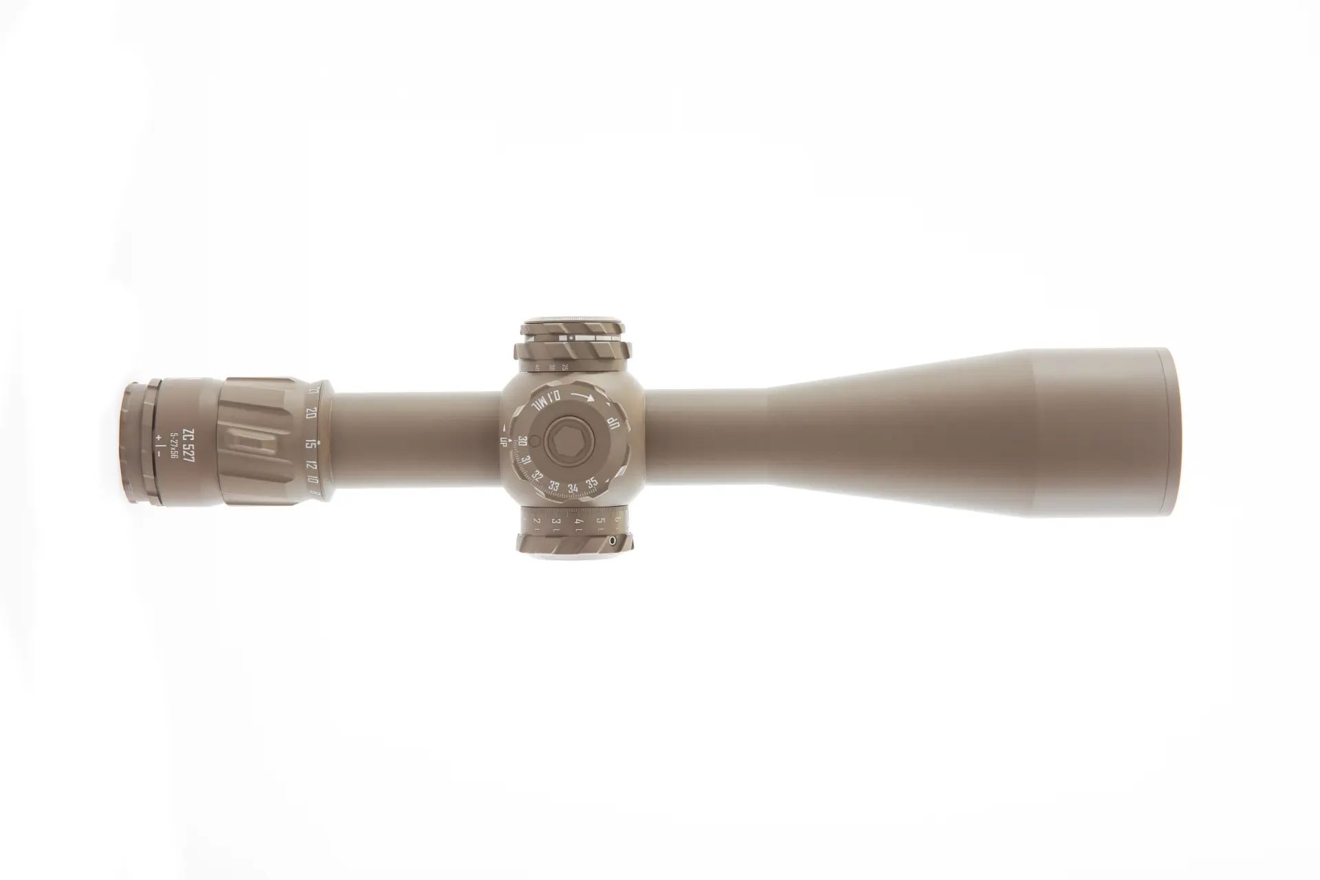 Zero Compromise Optics 5-27x56 MPCT2X CCW Locking FDE  - 4