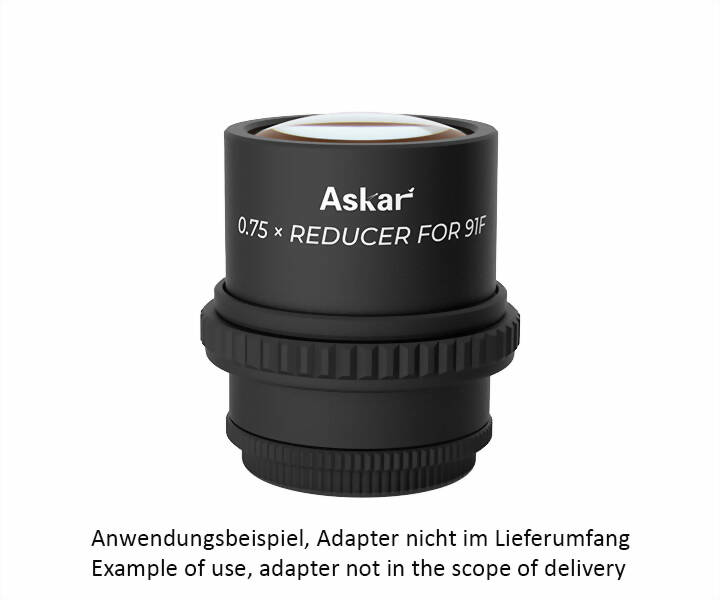 ASKAR 0,75X REDUCER/KORREKTOR FÖR 91F APO - 3