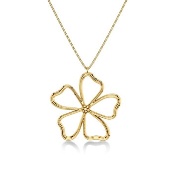 Edblad Alba halsband L guld