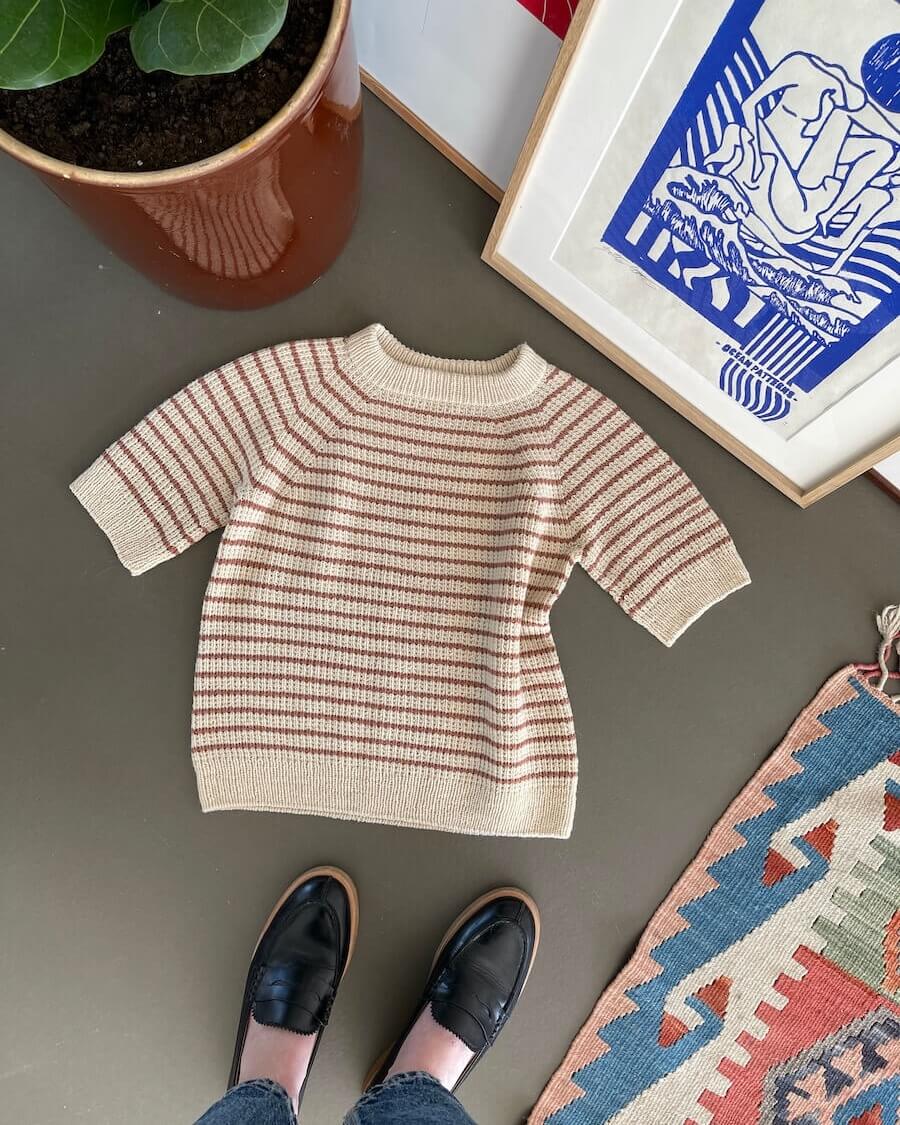 PetiteKnit Friday Tee (28 m pärlresår st 3) - 5