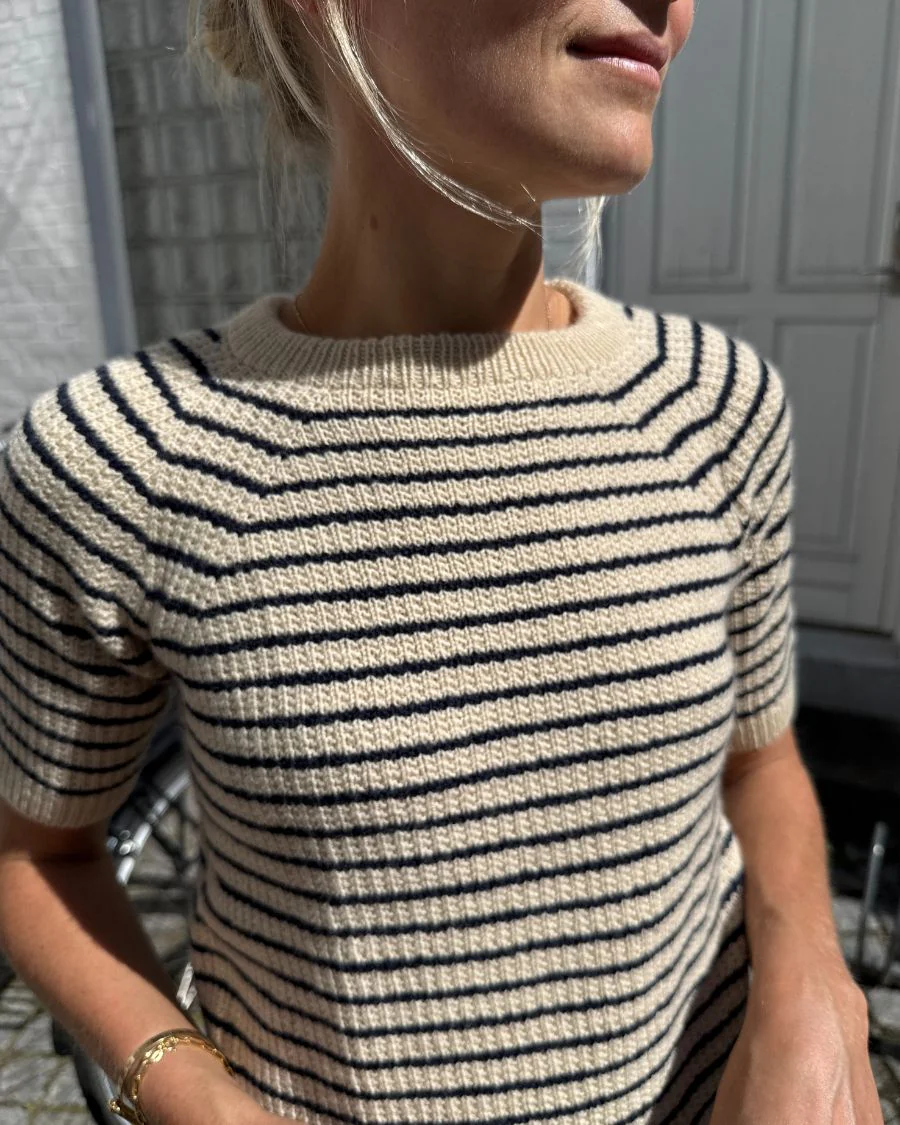 PetiteKnit Friday Tee (28 m pärlresår st 3) - 4