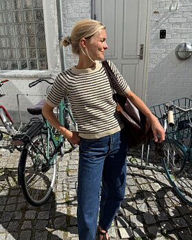 PetiteKnit Friday Tee (28 m pärlresår st 3)