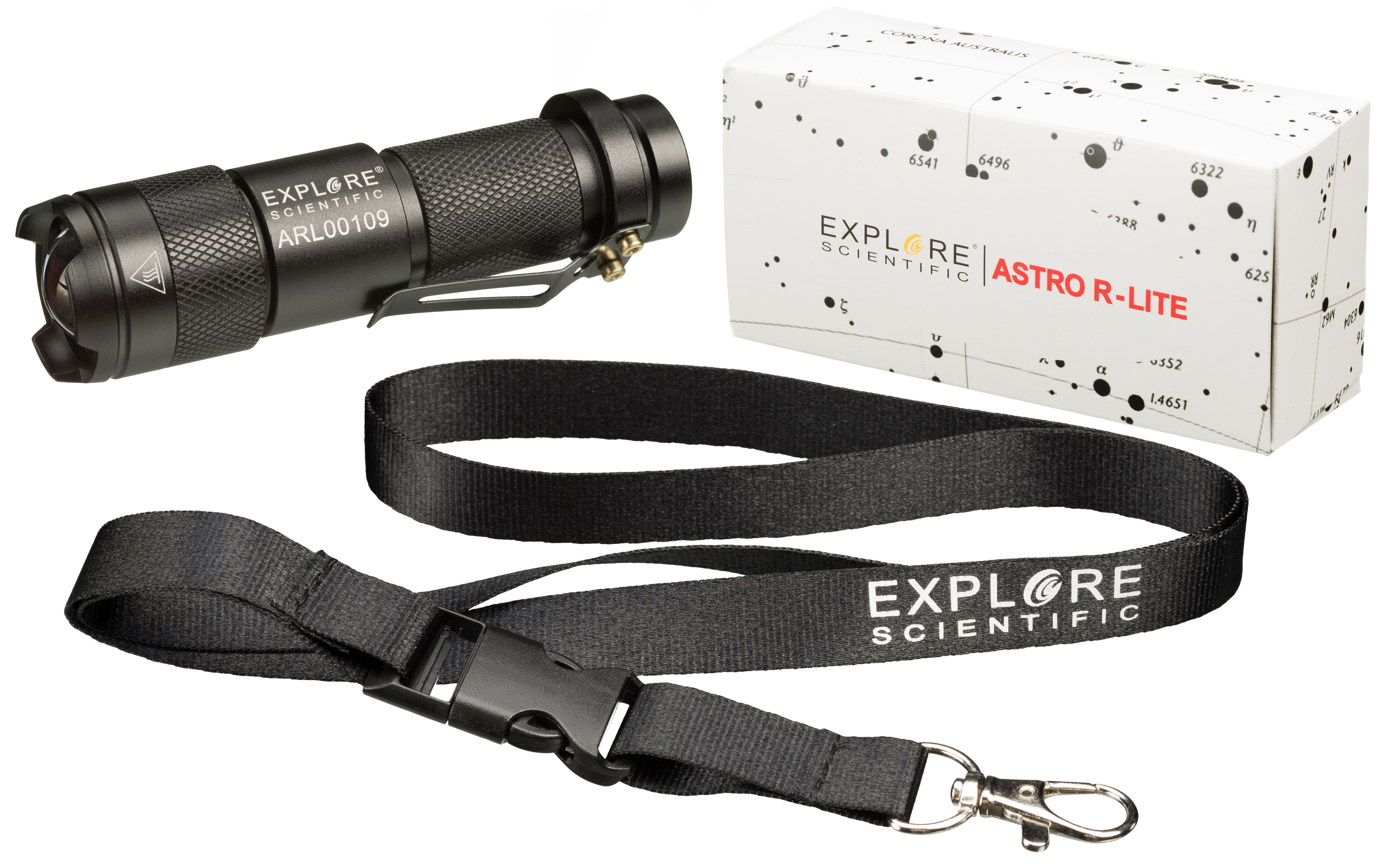 EXPLORE SCIENTIFIC ASTRO R-LITE FICKLAMPA MED RÖTT LJUS - 4