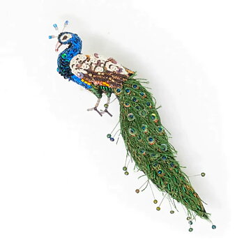 Brosch Jewelled Peacock, Trovelore