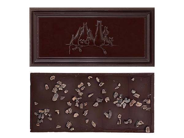 Moomin Chocolate Hattifatteners, Mörk choklad 70% Kakaonibs EKO, 70 g - 2