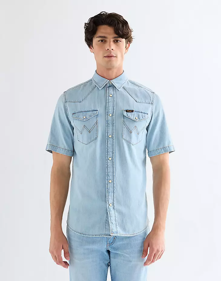 Wrangler rgular short sleeve westernshirt
