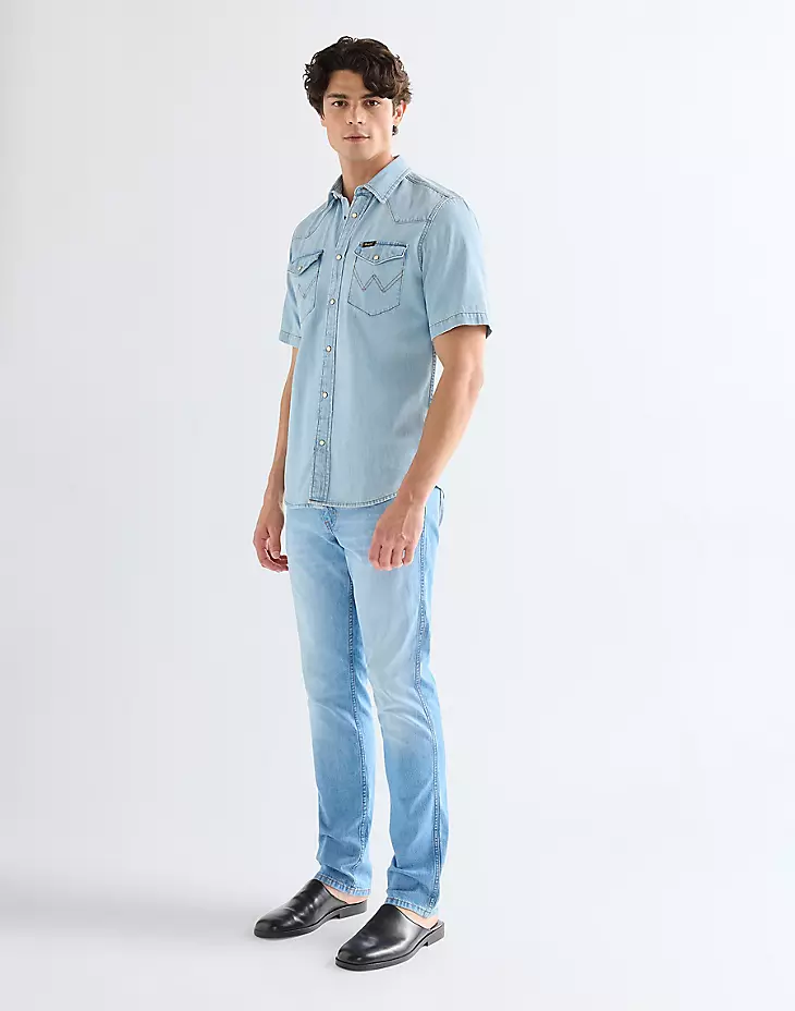 Wrangler rgular short sleeve westernshirt - 4