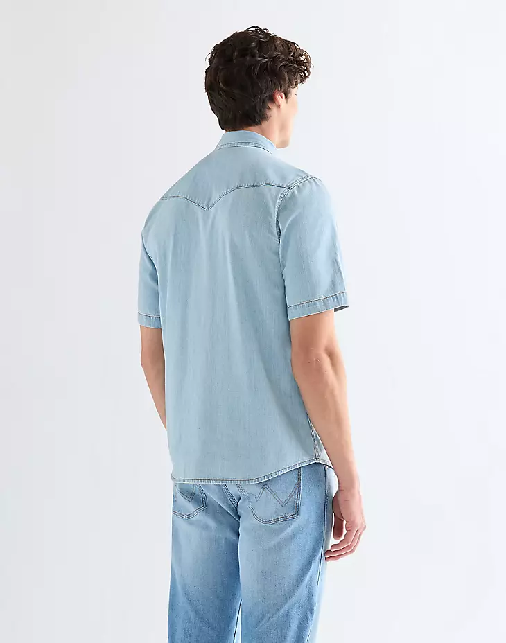 Wrangler rgular short sleeve westernshirt - 5