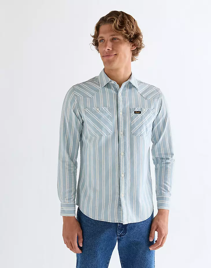 Wrangler rgular chambray shirt