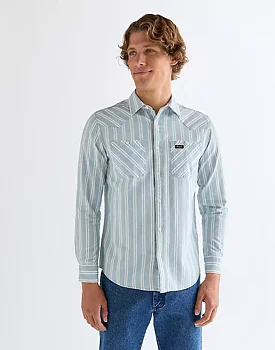 Wrangler rgular short sleeve chambray shirt