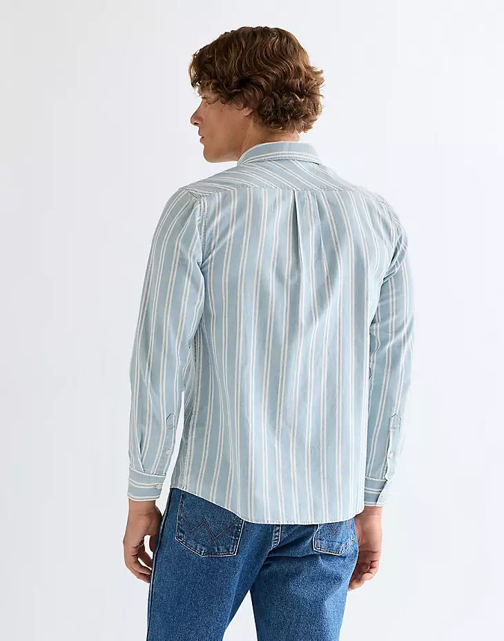 Wrangler rgular chambray shirt - 3