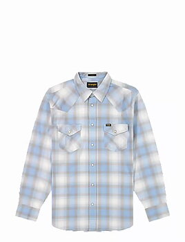 Wrangler rgular short sleeve chambray shirt