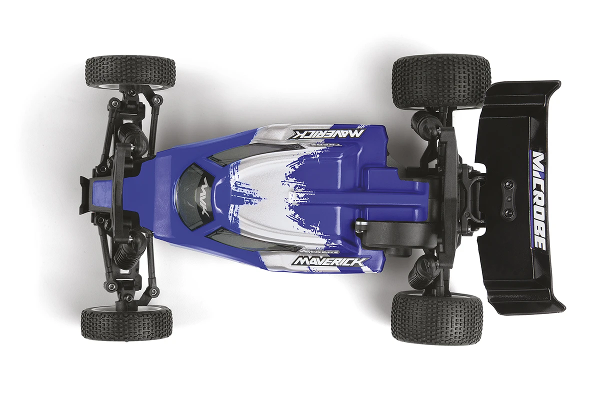 Maverick RC MV150870 Microbe Flux 1/24th Buggy - Blue - 3
