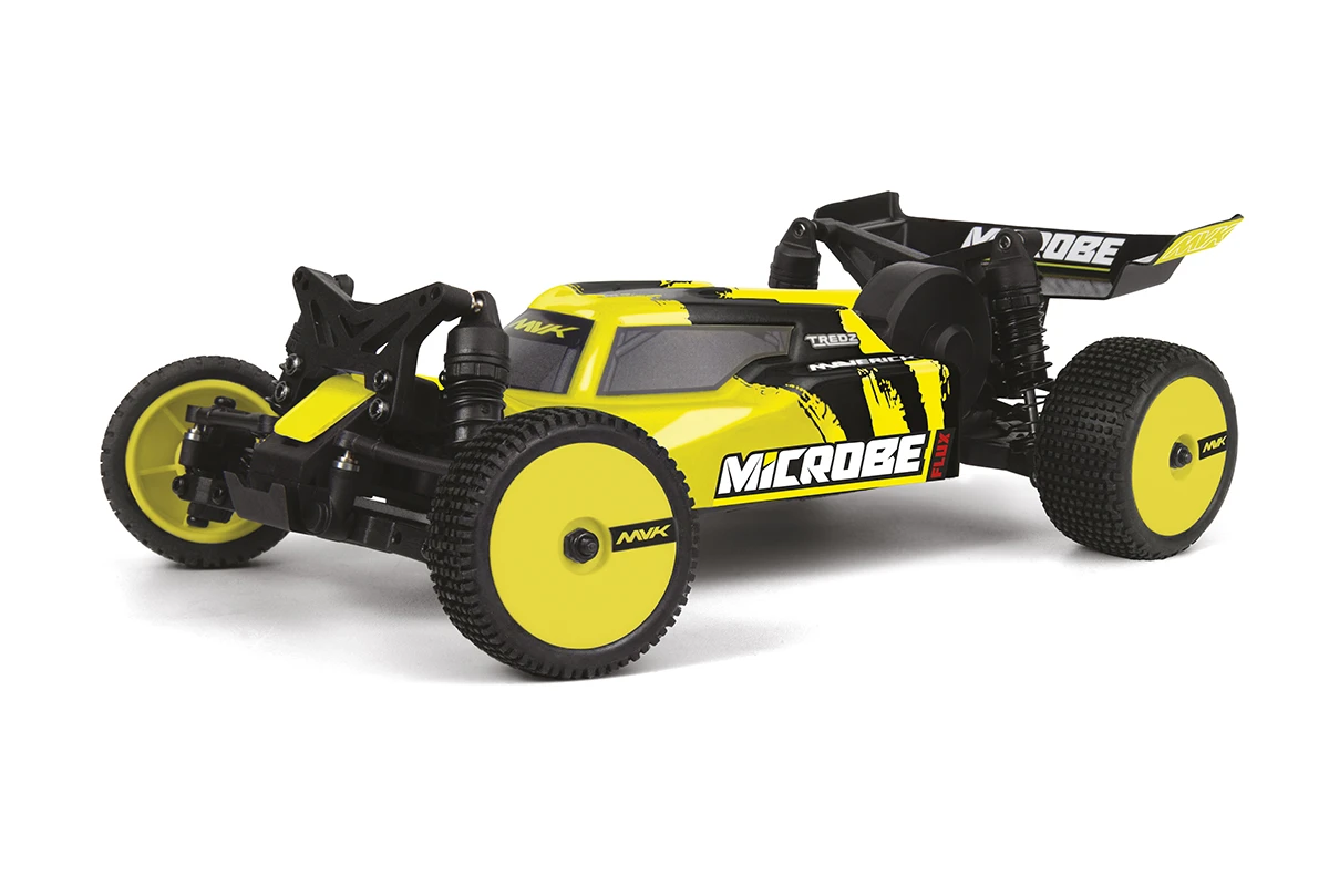 Maverick RC MV150871 Microbe Flux 1/24th Buggy - Yellow