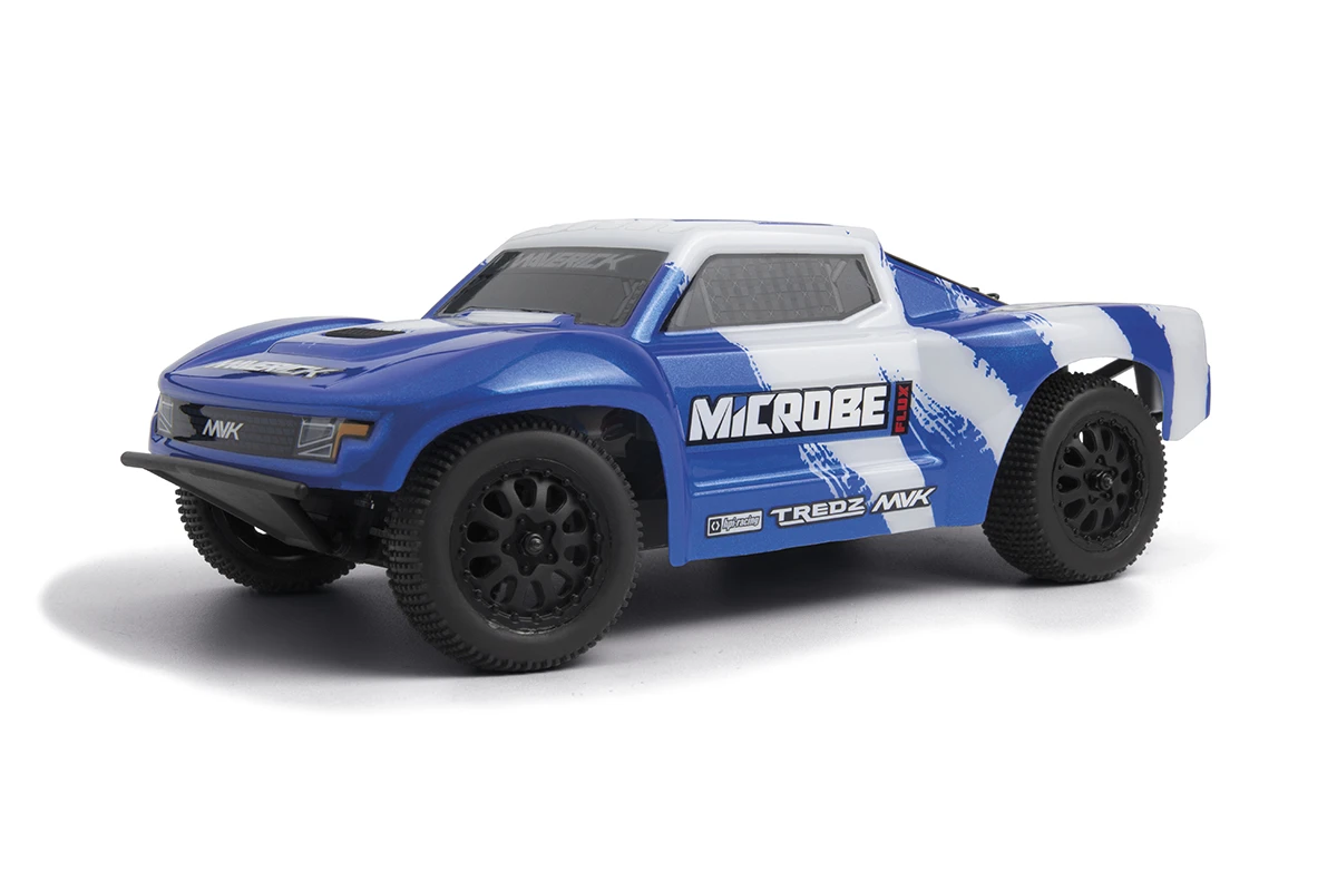 Maverick RC MV151508 Microbe SC Flux 1/24th Short Course - Blue
