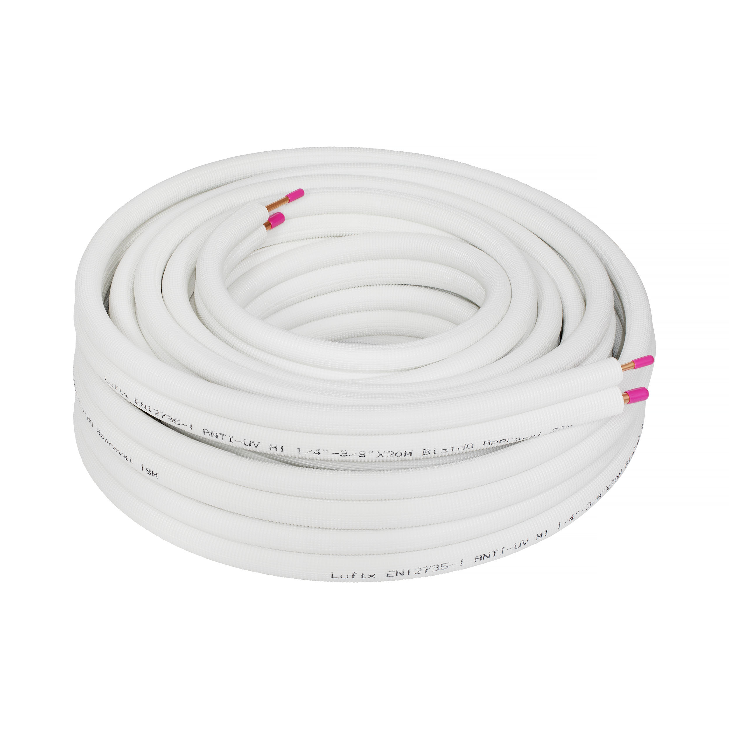 LuftX® Insulated copper tubes 1/4"" x 1/2"" 30m - 2