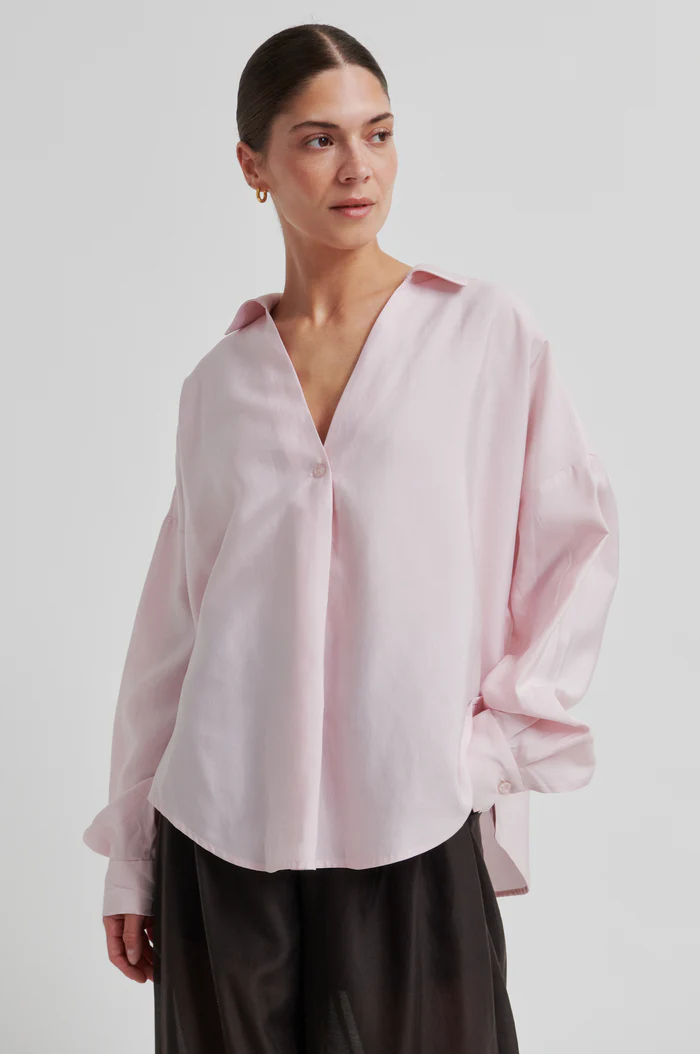 Blus Timeline oversize rosa