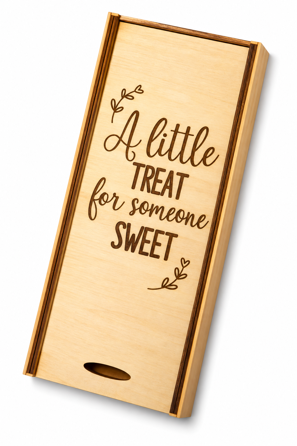 Chokladask i trä – A little treat for someone sweet | Present till chokladälskaren