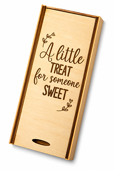 Chokladask i trä – A little treat for someone sweet | Present till chokladälskaren
