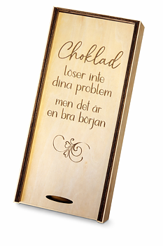 Chokladbox- Choklad löser inte dina problem 