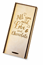 Chokladbox- All you need is Love and chocolate