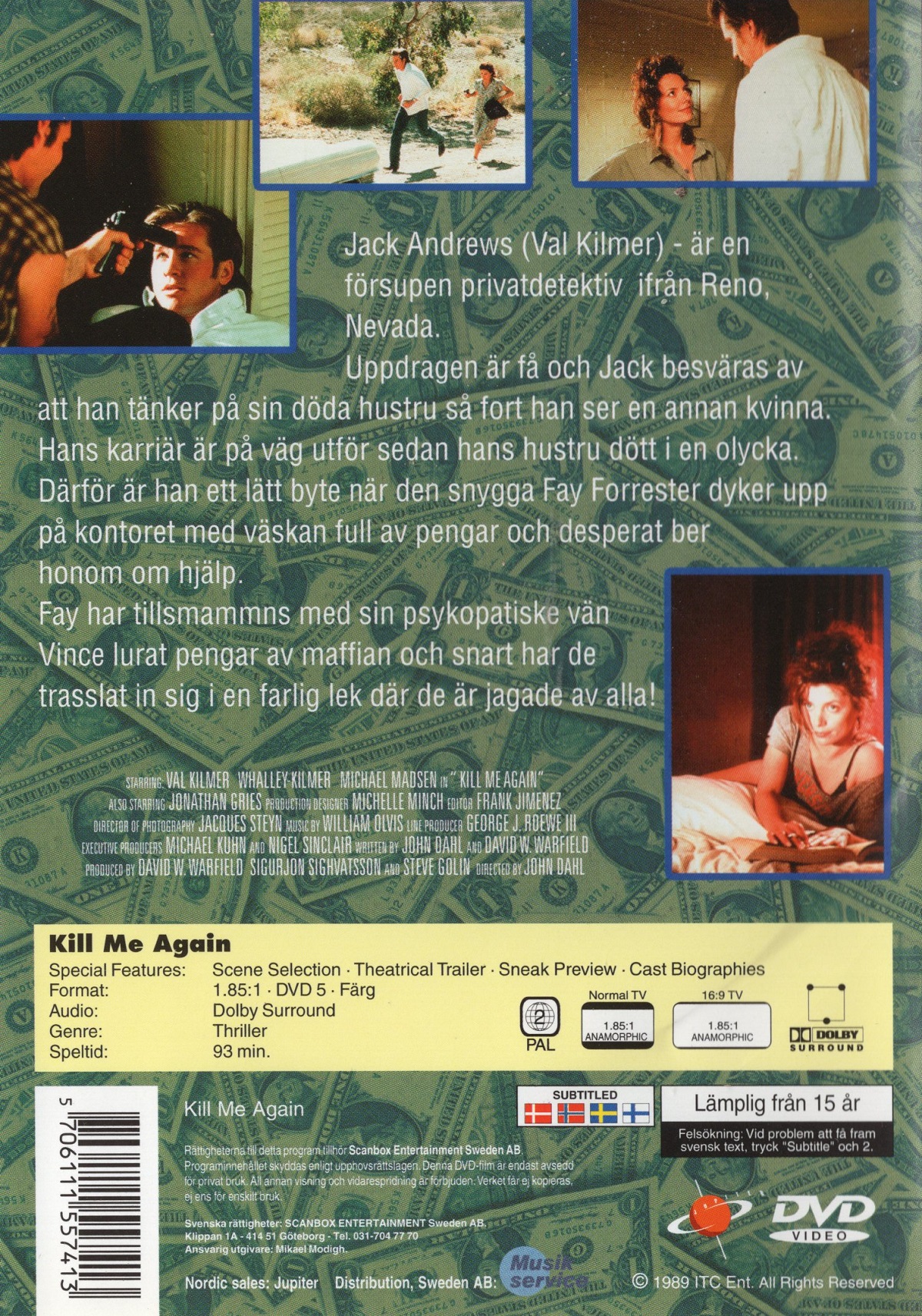 Kill Me Again (Begagnad) - 2