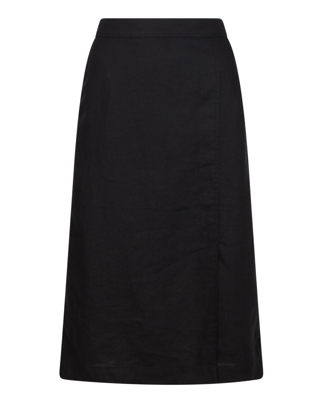 Linnekjol Selithia med slits svart