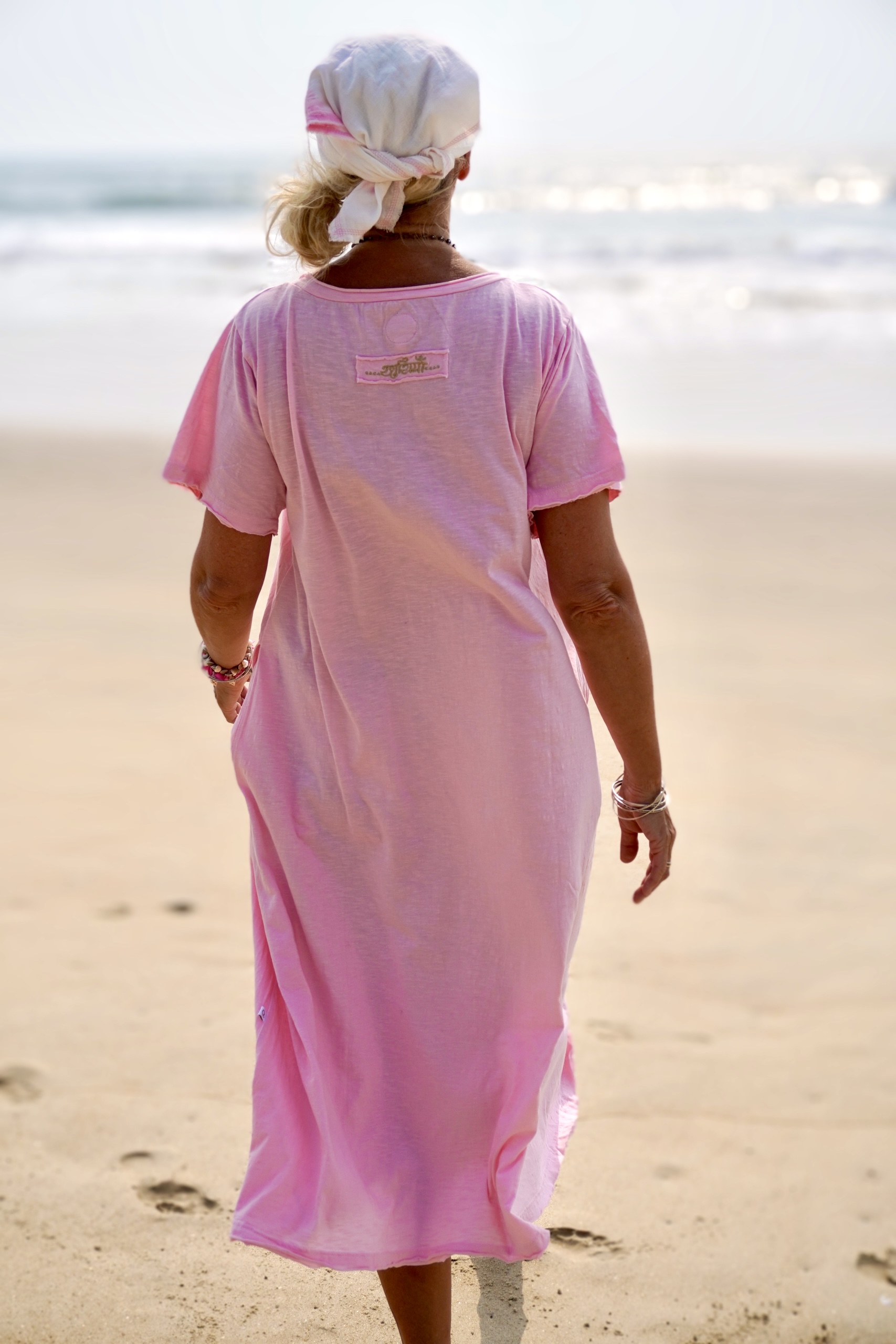 LOLO LOVE JERSEY DRESS IBIZA PINK - Agencies Turquoise