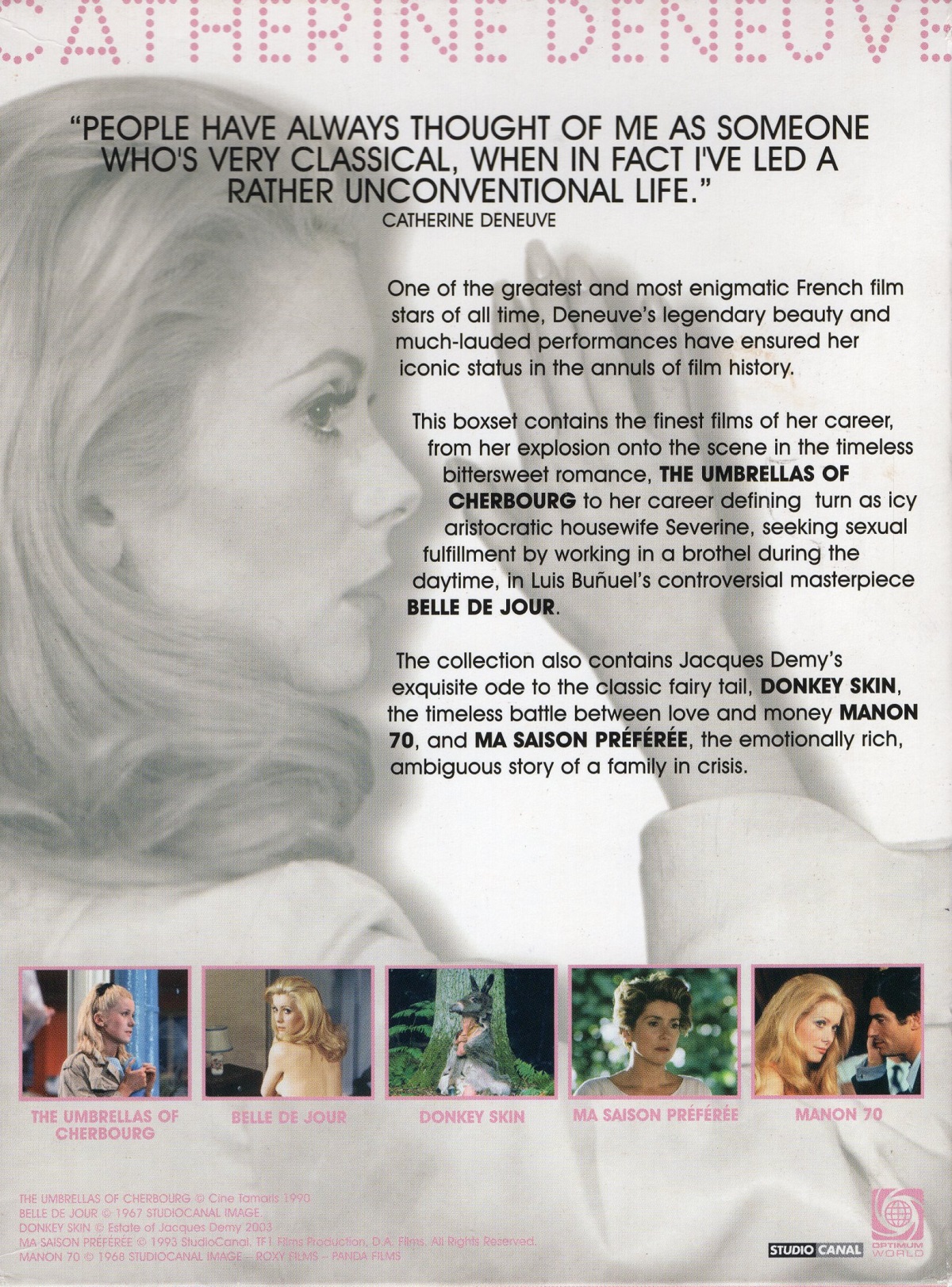  Screen Icons - Catherine Deneuve Collection (ej svensk text) (Begagnad) - 2