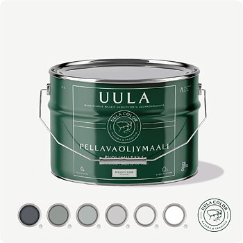 LINOLJEFÄRG 110 HARMAA - GRÅ, välj procent