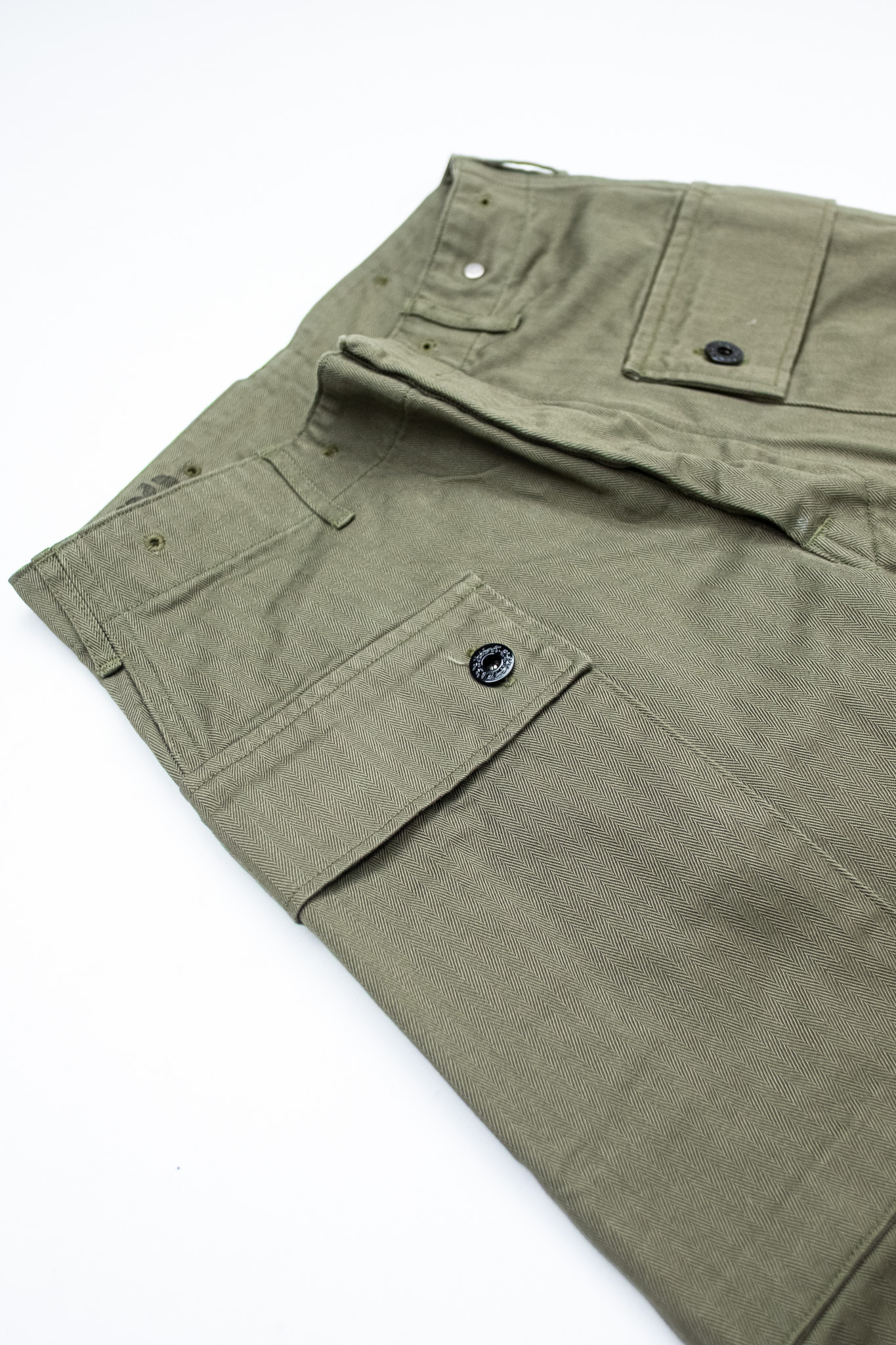 TCB Jeans - Crawling Pants Olive - 5