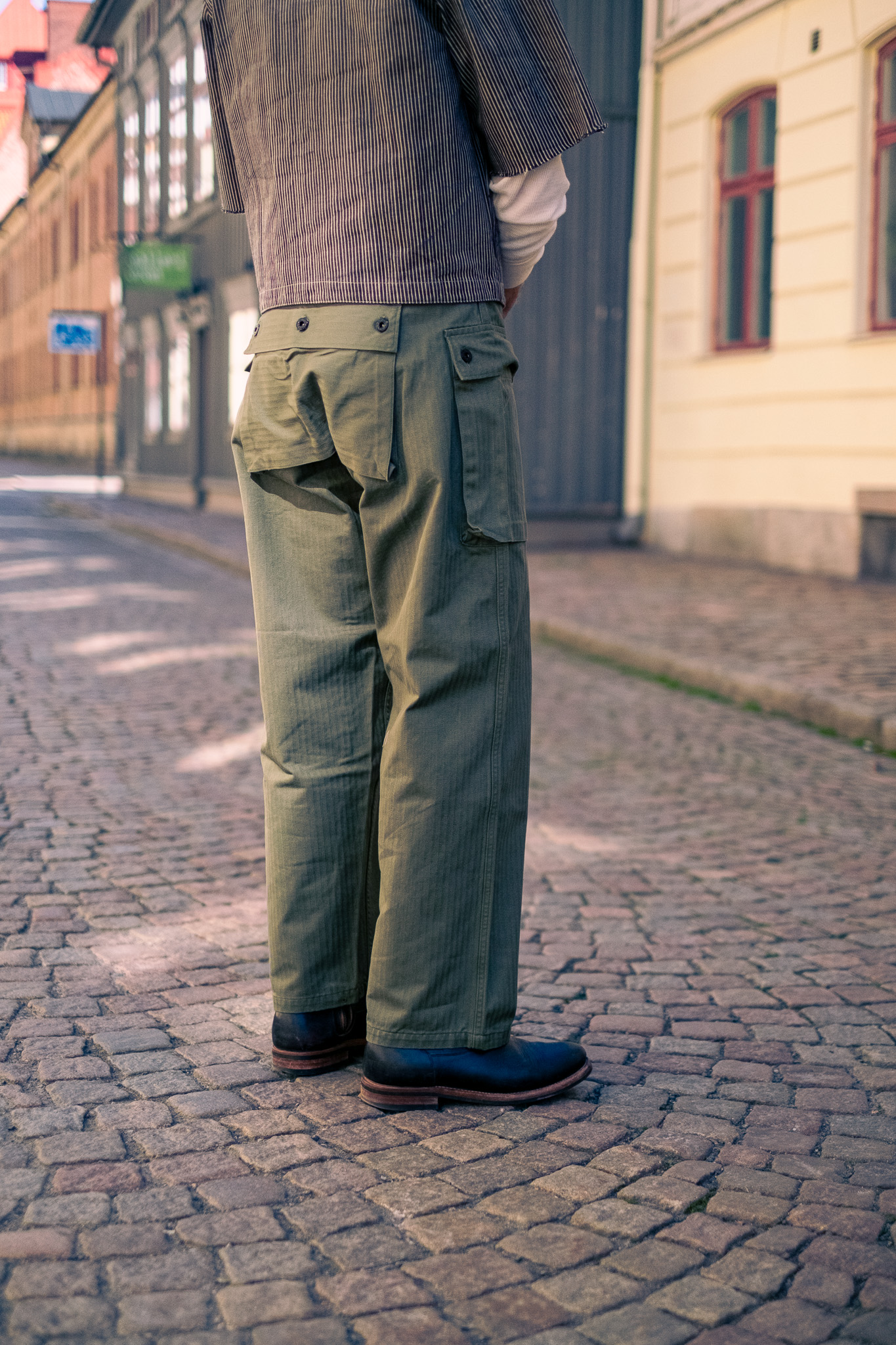 TCB Jeans - Crawling Pants Olive - 11