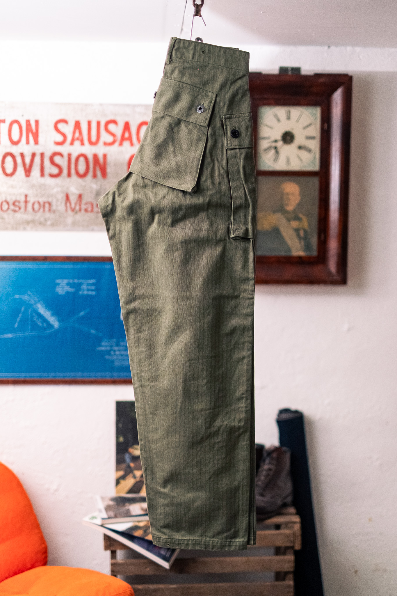 TCB Jeans - Crawling Pants Olive