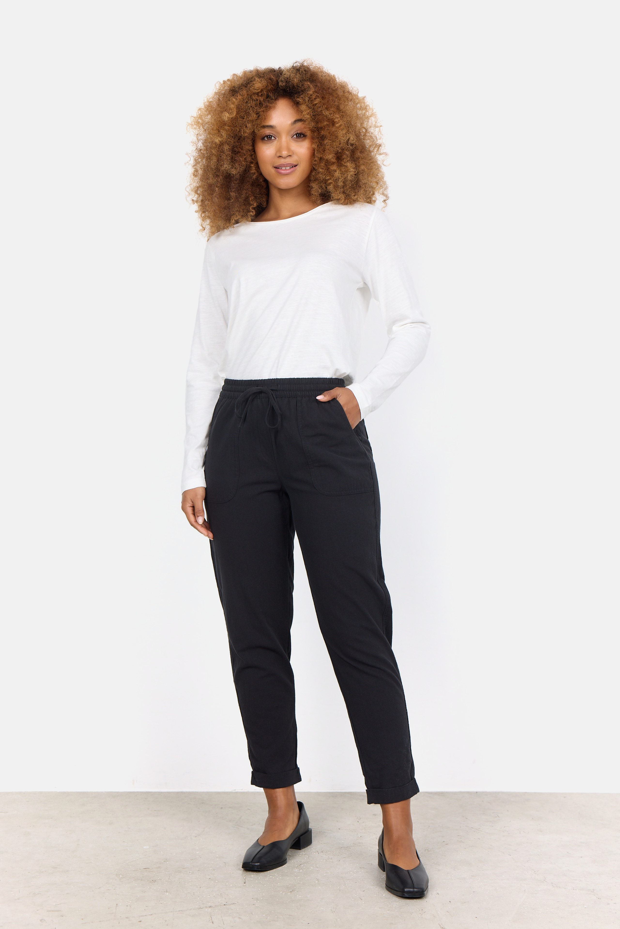 Soya Concept Cissie 10-C Pants Black - 3