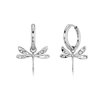 Edblad Dragonfly hoops silver